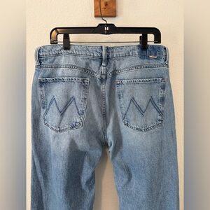 Mother The Ditcher Crop Button Fly